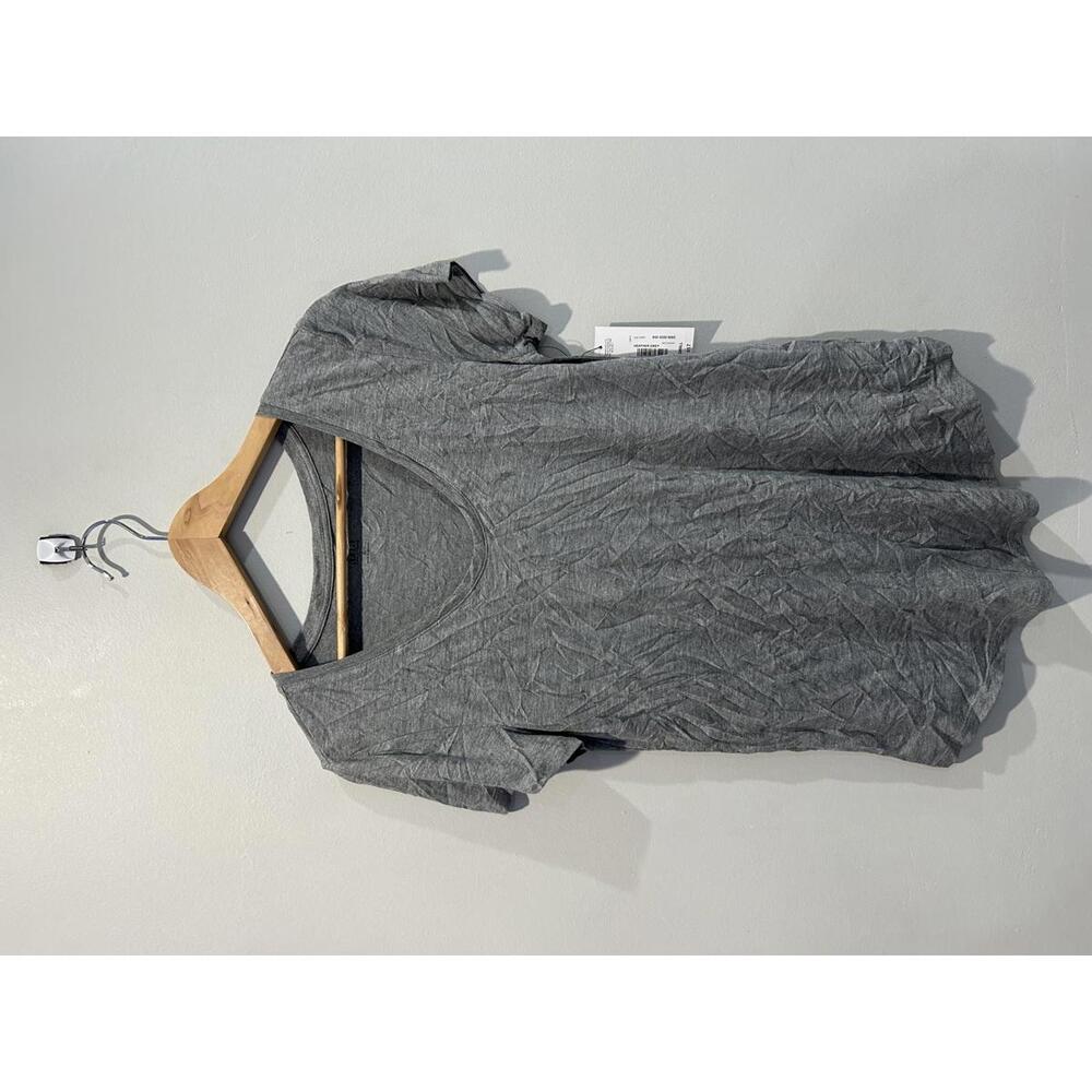 a.n.a Women’s Heather Gray Short Sleeve Scoop Neck T-Shirt Size Small NWT